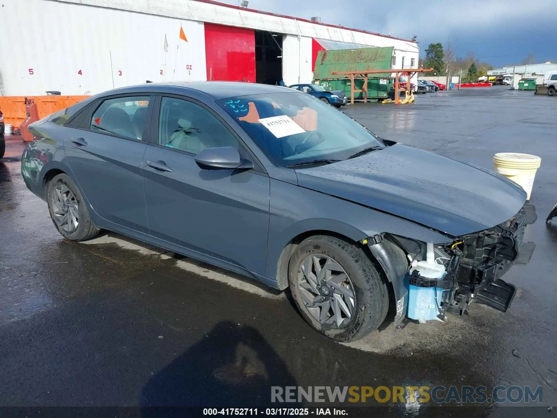 1 Photograph of a damaged car KMHLM4DG8RU654892 HYUNDAI ELANTRA 2024