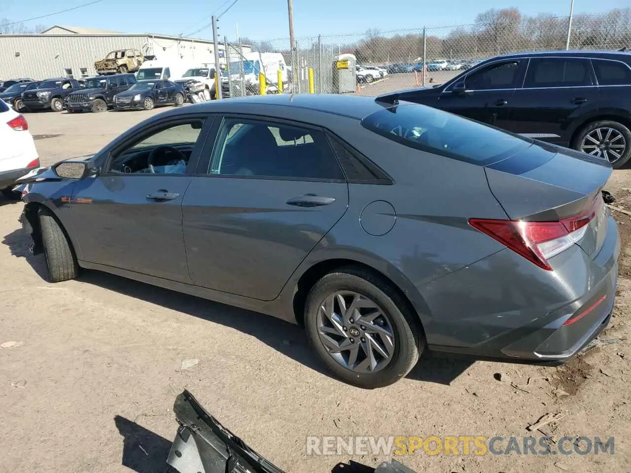 2 Photograph of a damaged car KMHLM4DG8RU662930 HYUNDAI ELANTRA 2024