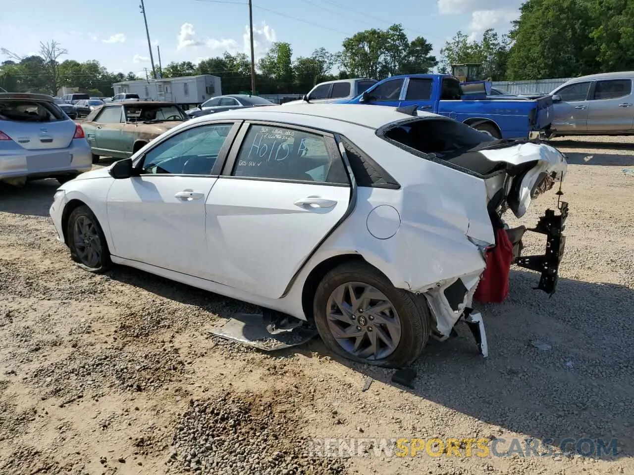2 Photograph of a damaged car KMHLM4DG8RU665388 HYUNDAI ELANTRA 2024