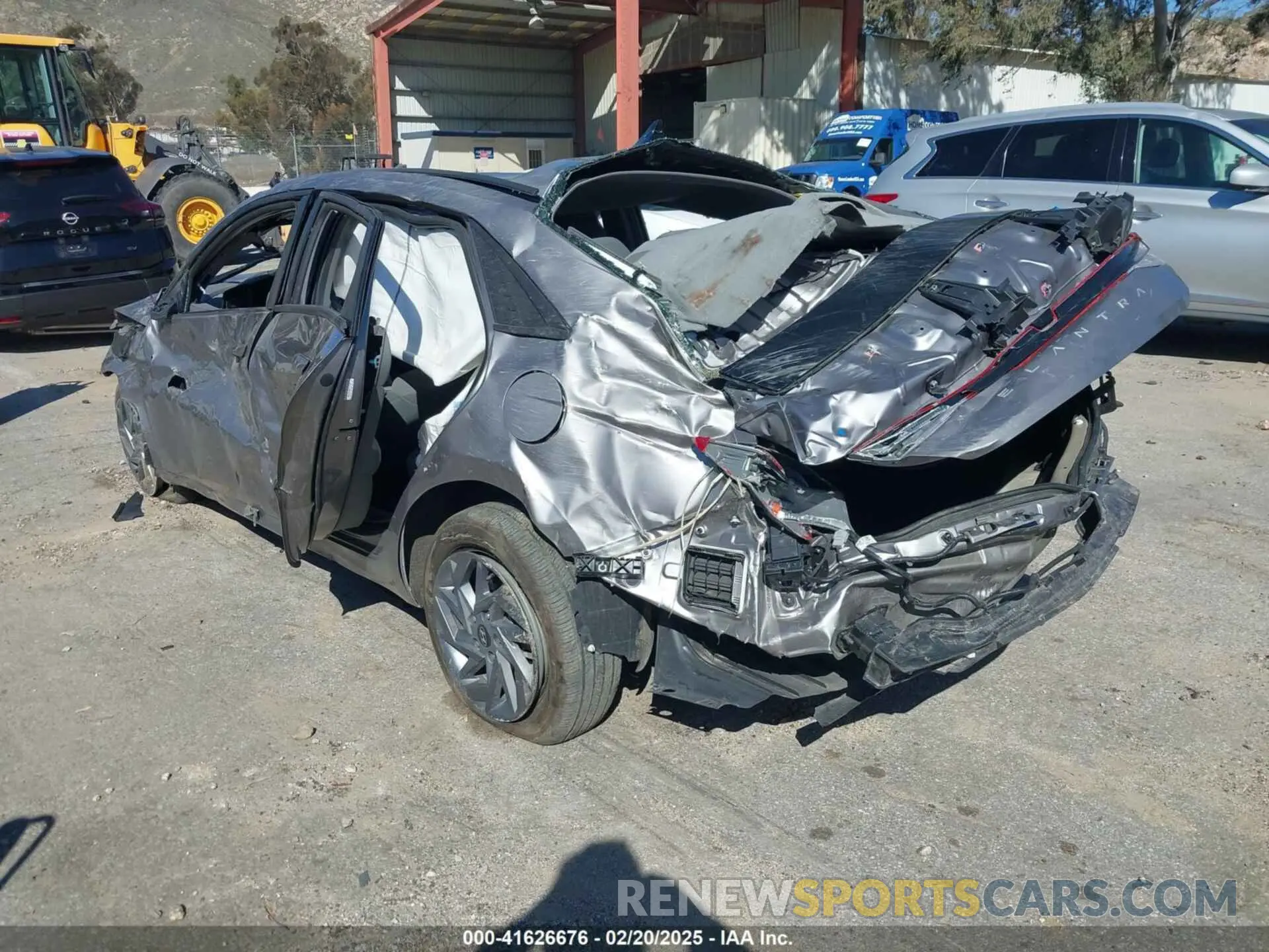 3 Photograph of a damaged car KMHLM4DG8RU679405 HYUNDAI ELANTRA 2024