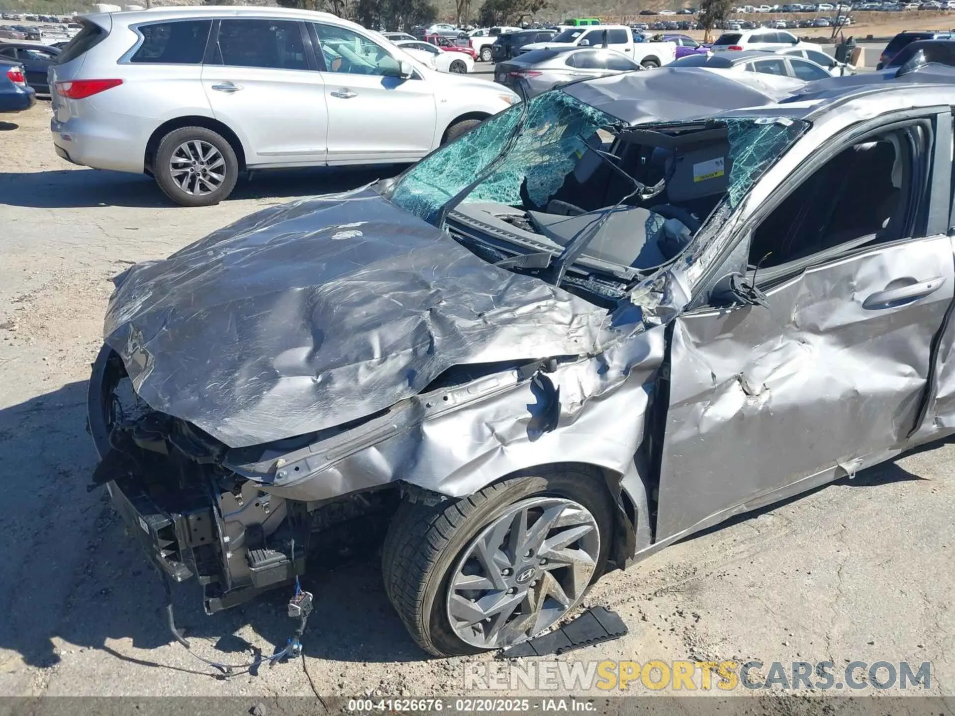 6 Photograph of a damaged car KMHLM4DG8RU679405 HYUNDAI ELANTRA 2024
