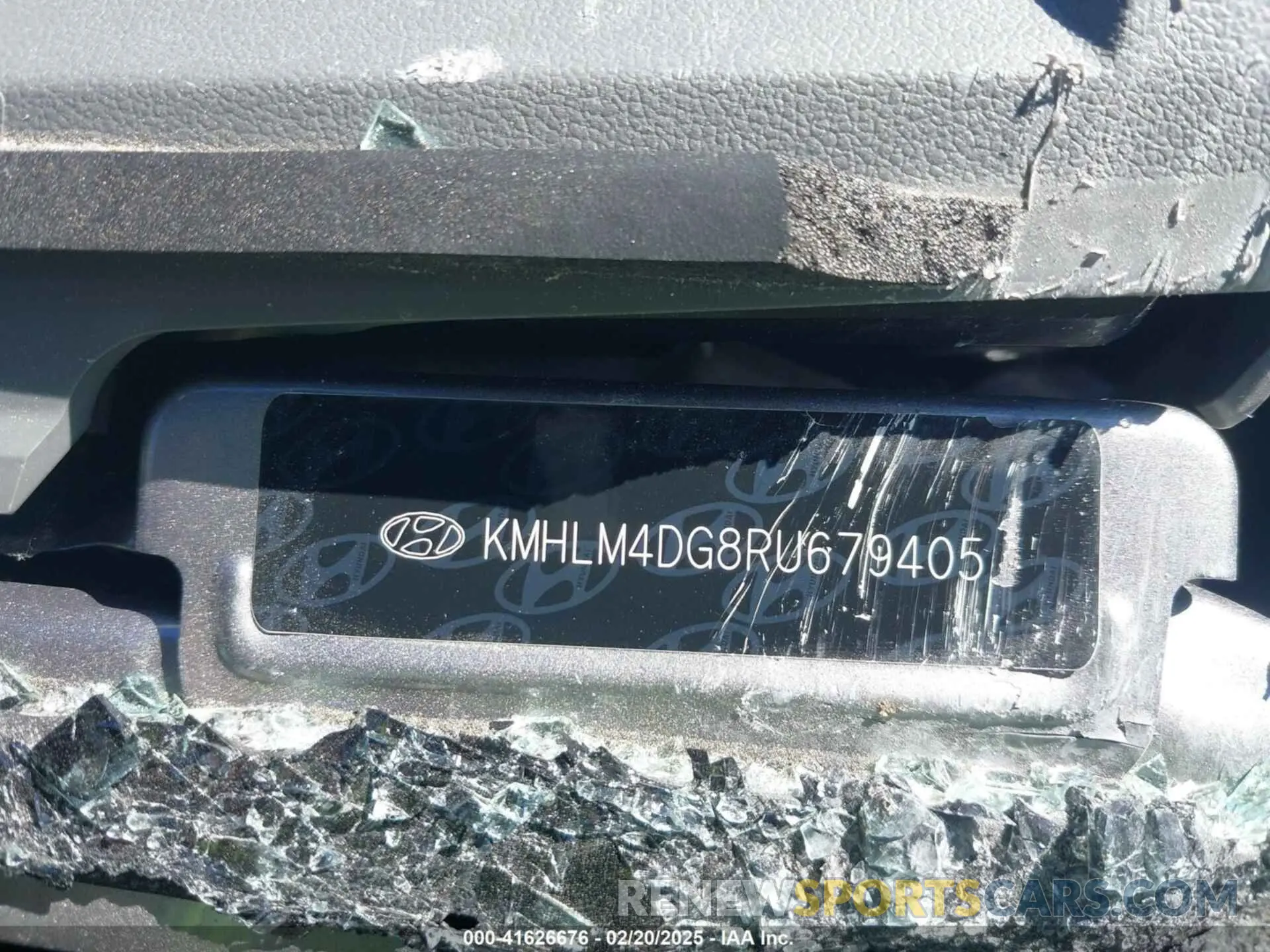 9 Photograph of a damaged car KMHLM4DG8RU679405 HYUNDAI ELANTRA 2024