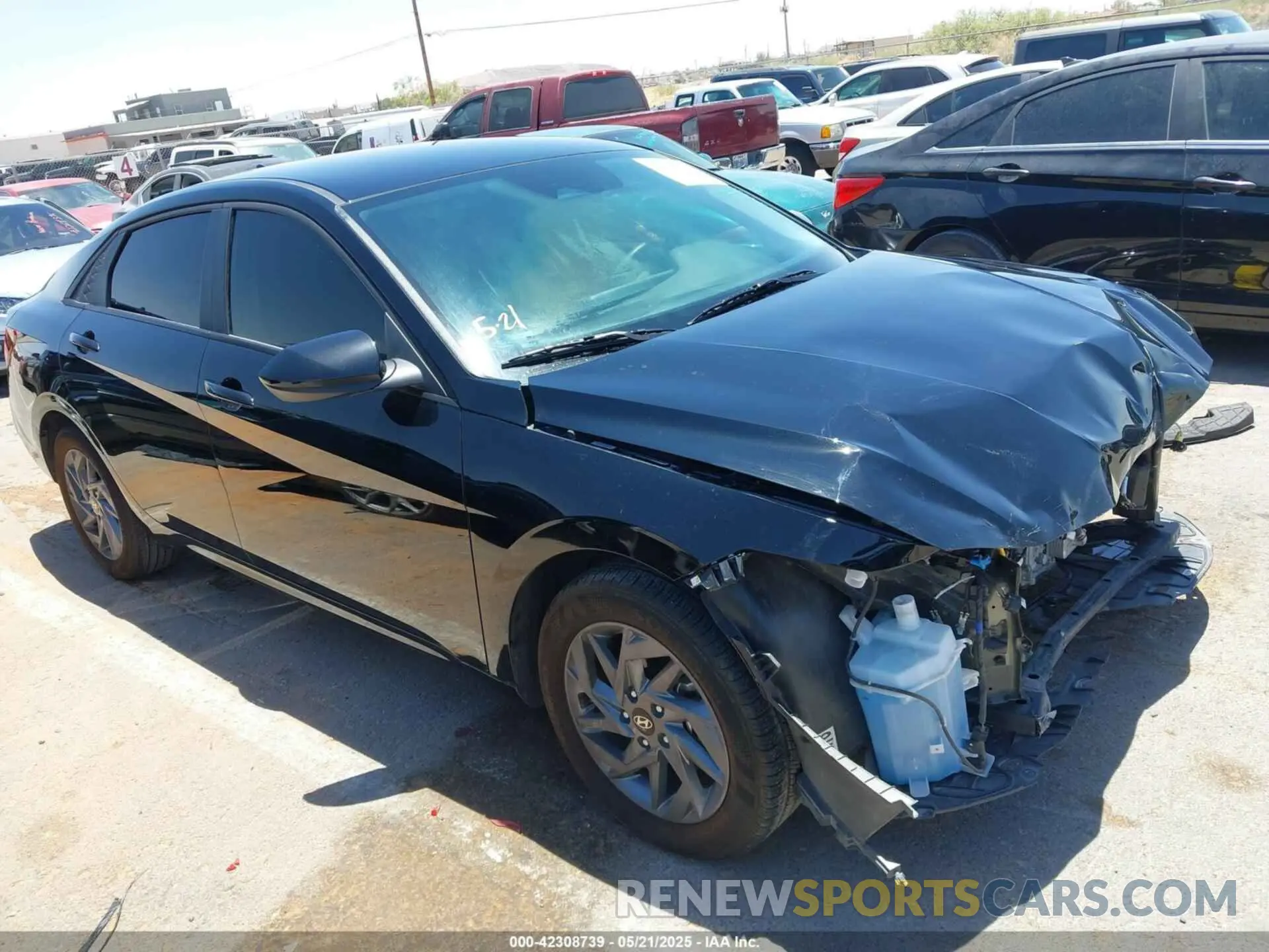 14 Photograph of a damaged car KMHLM4DG8RU682661 HYUNDAI ELANTRA 2024