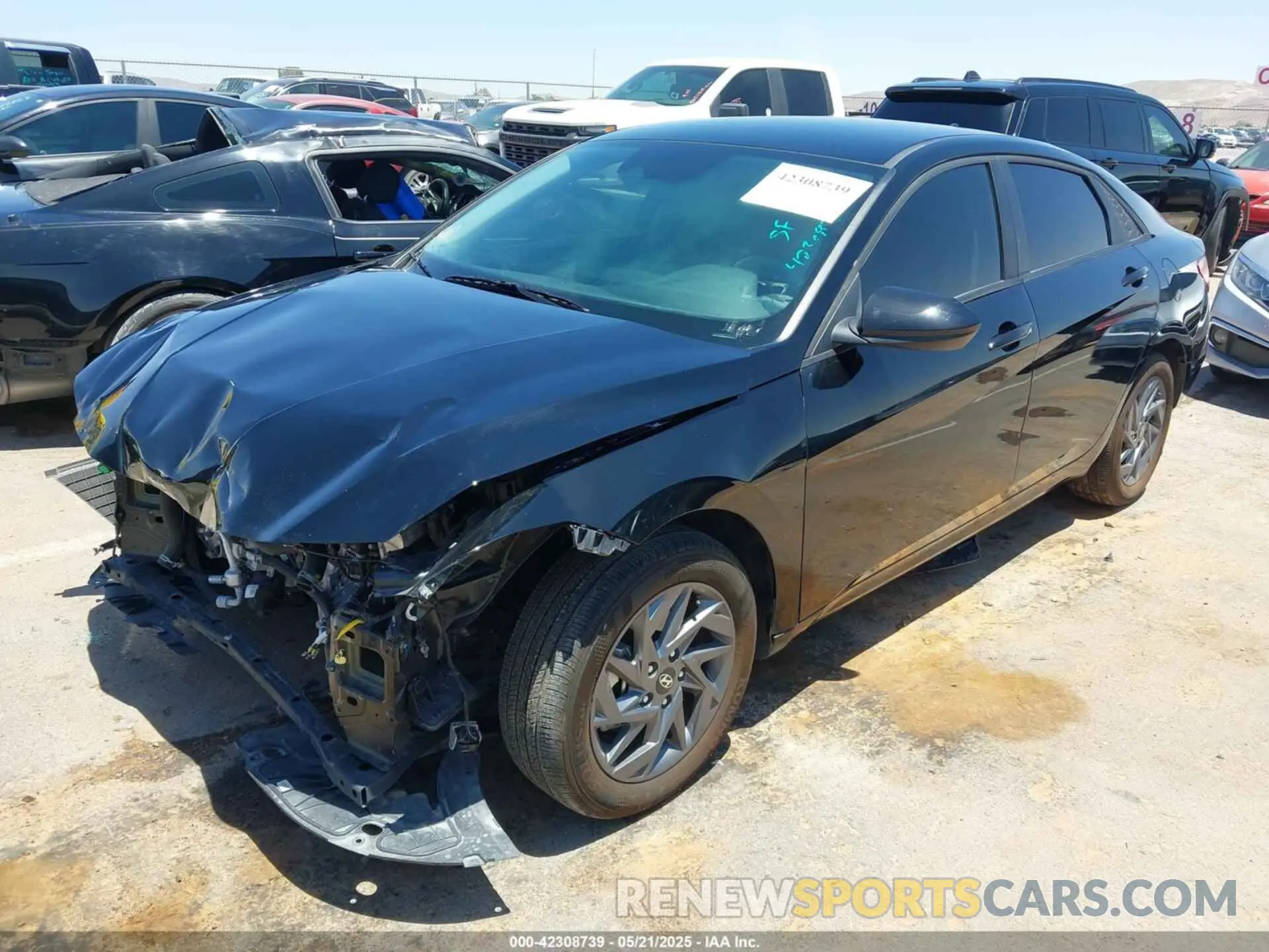 2 Photograph of a damaged car KMHLM4DG8RU682661 HYUNDAI ELANTRA 2024