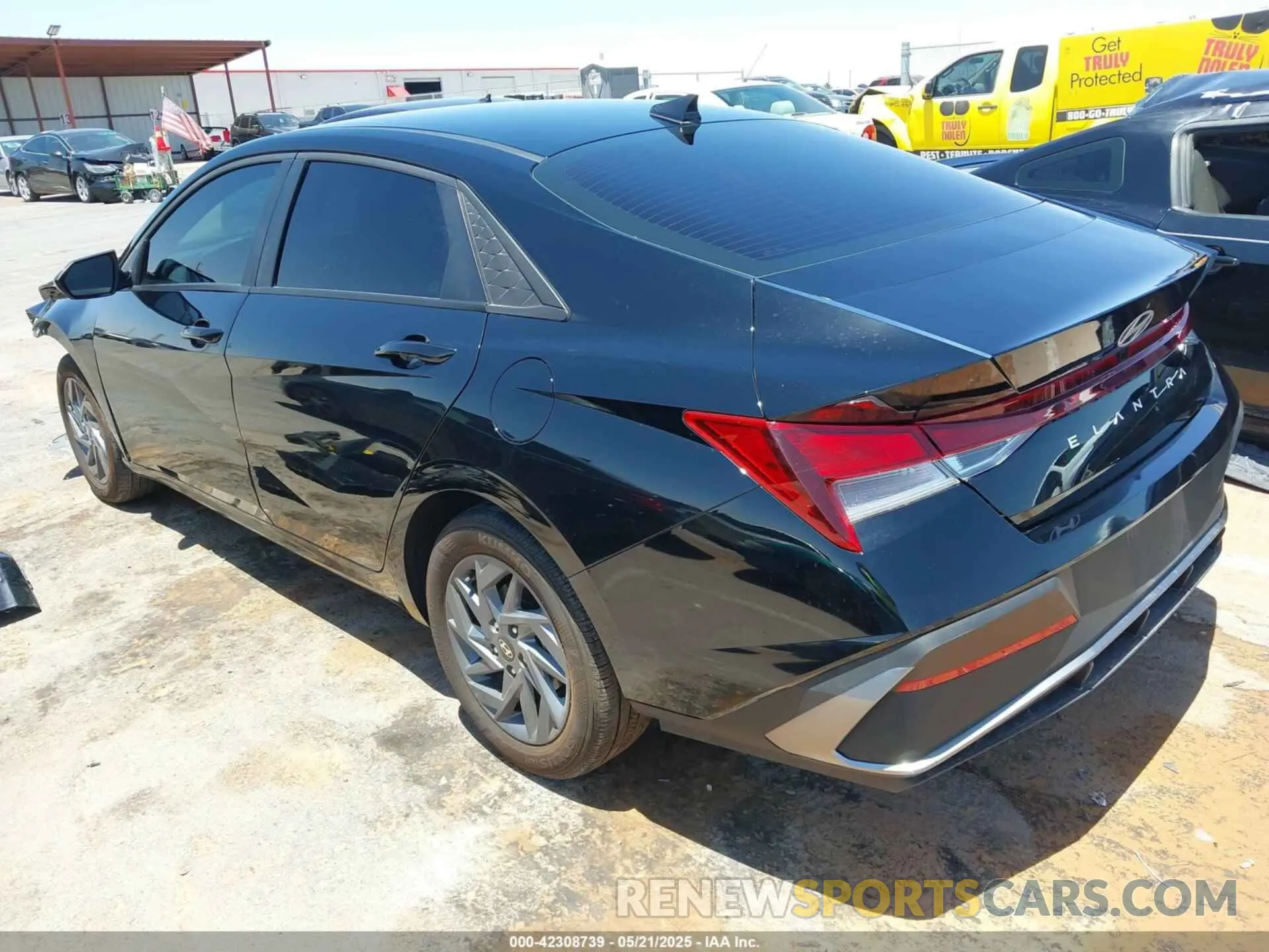3 Photograph of a damaged car KMHLM4DG8RU682661 HYUNDAI ELANTRA 2024