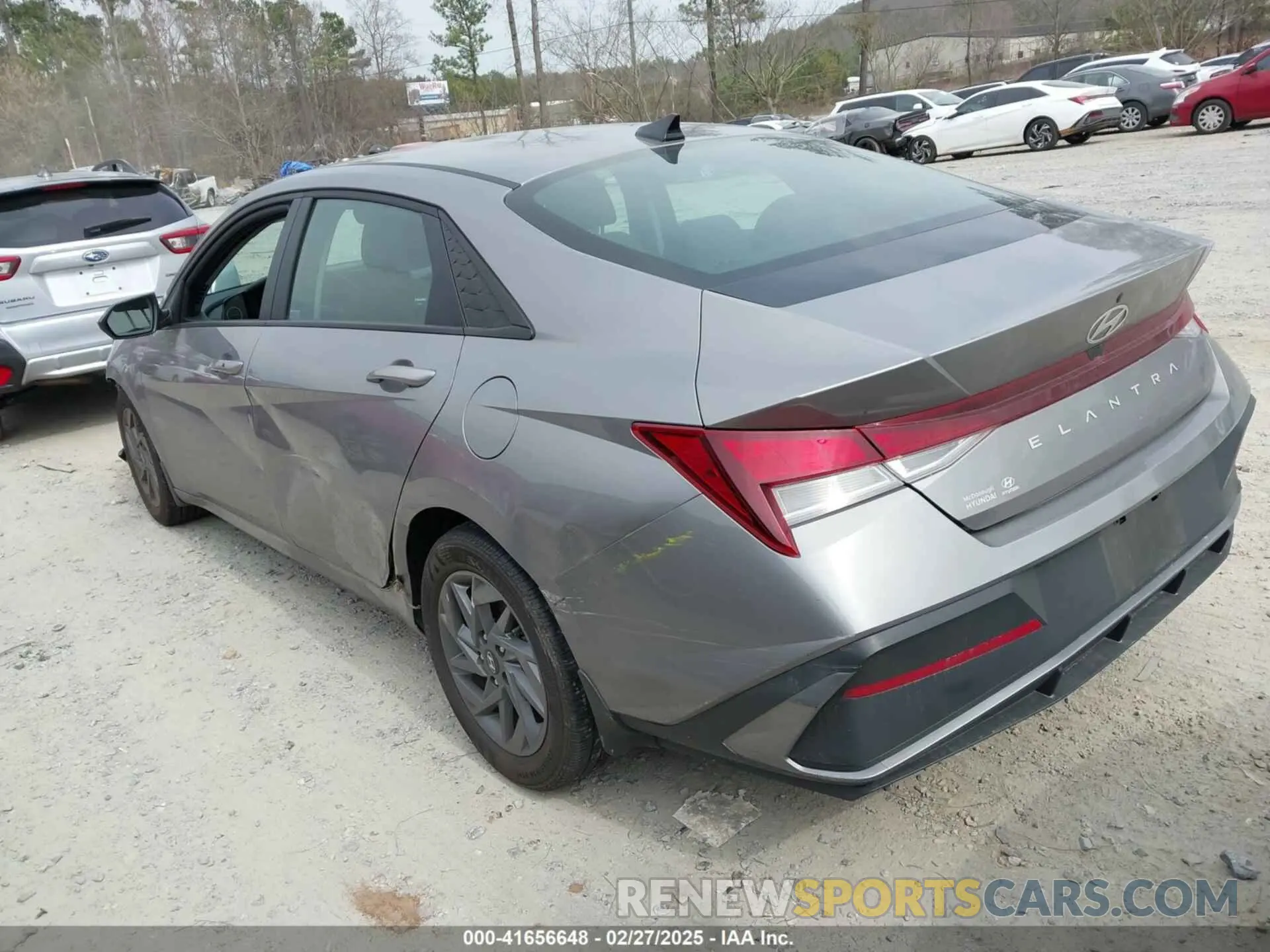3 Photograph of a damaged car KMHLM4DG8RU717764 HYUNDAI ELANTRA 2024