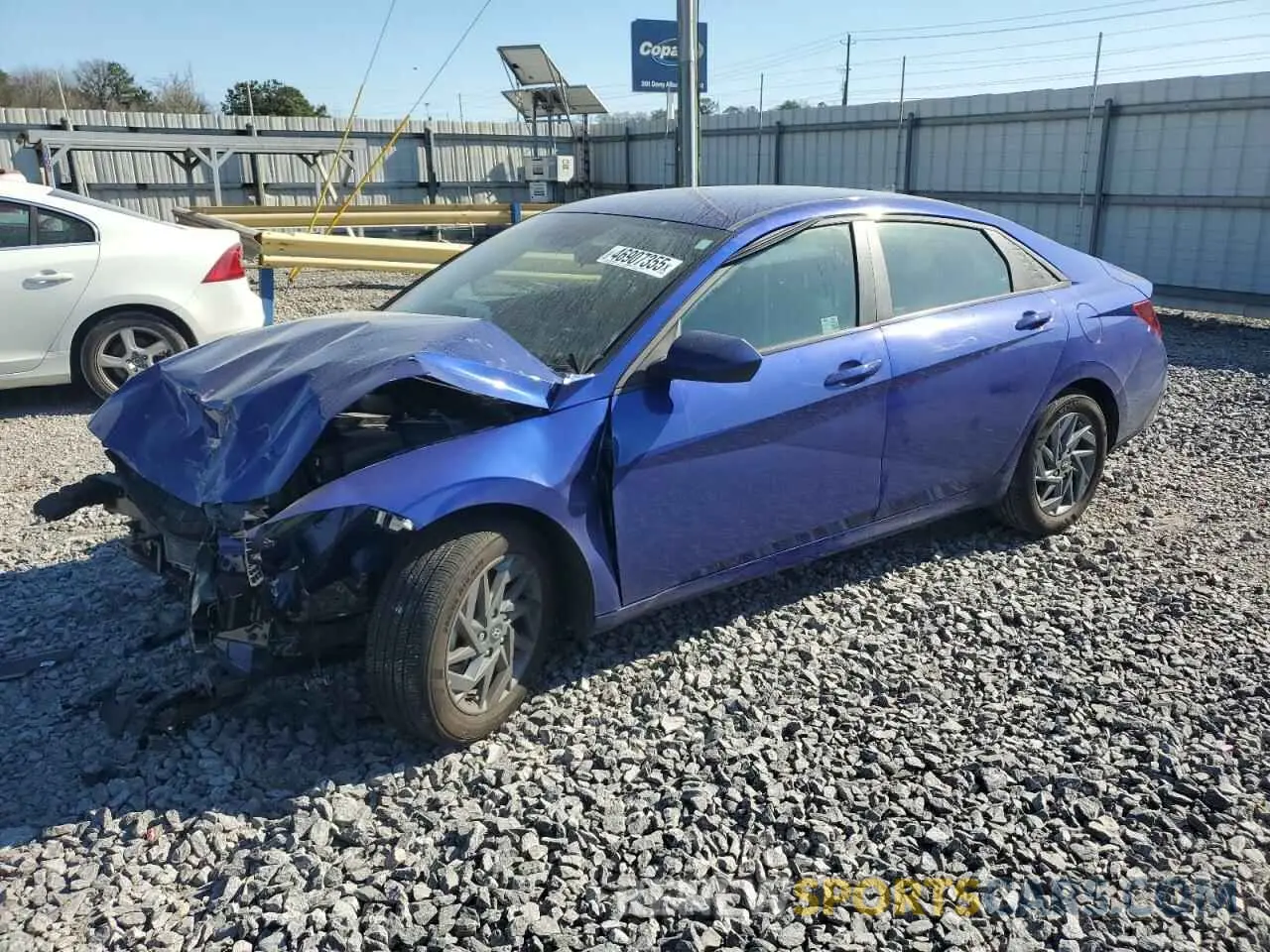 1 Фотография поврежденного автомобиля KMHLM4DG8RU754281 HYUNDAI ELANTRA 2024