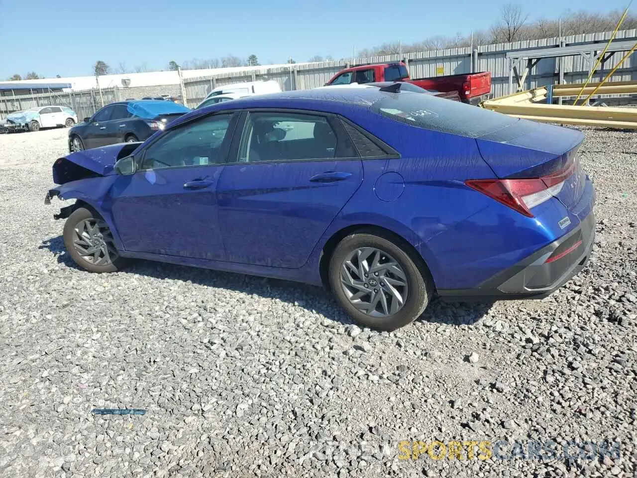 2 Фотография поврежденного автомобиля KMHLM4DG8RU754281 HYUNDAI ELANTRA 2024