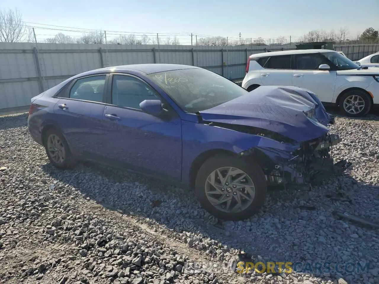 4 Фотография поврежденного автомобиля KMHLM4DG8RU754281 HYUNDAI ELANTRA 2024