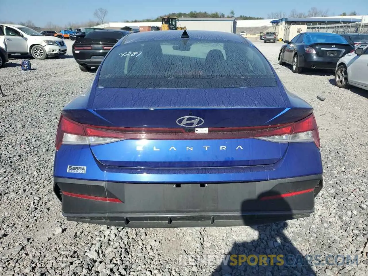 6 Фотография поврежденного автомобиля KMHLM4DG8RU754281 HYUNDAI ELANTRA 2024