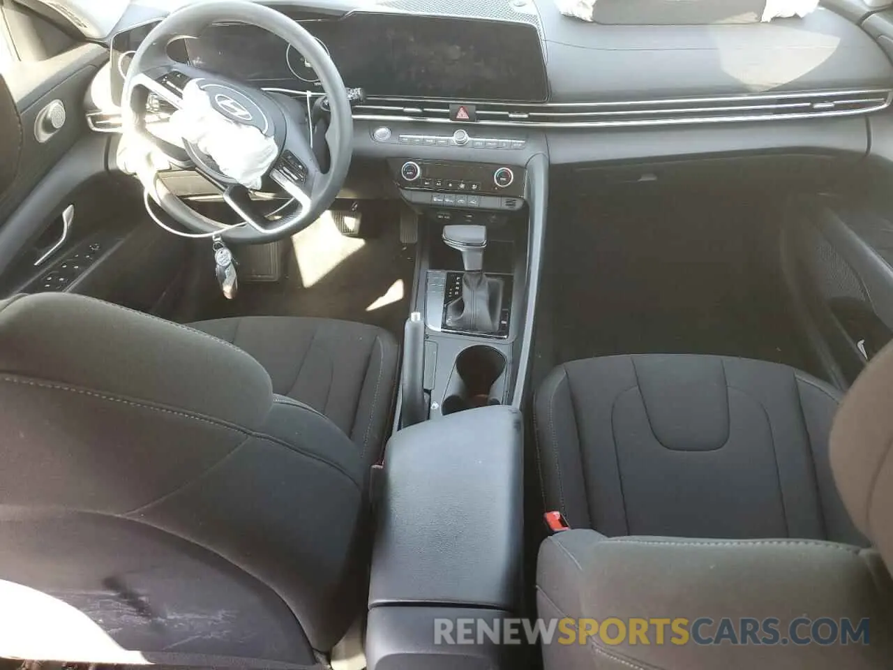 8 Фотография поврежденного автомобиля KMHLM4DG8RU754281 HYUNDAI ELANTRA 2024
