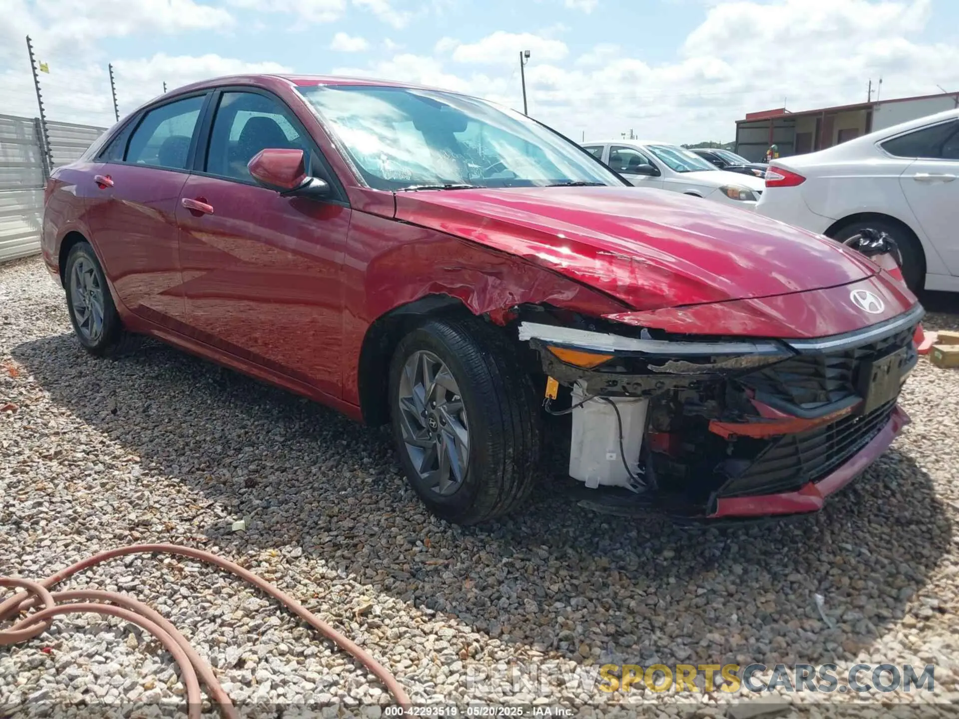 1 Photograph of a damaged car KMHLM4DG8RU785742 HYUNDAI ELANTRA 2024