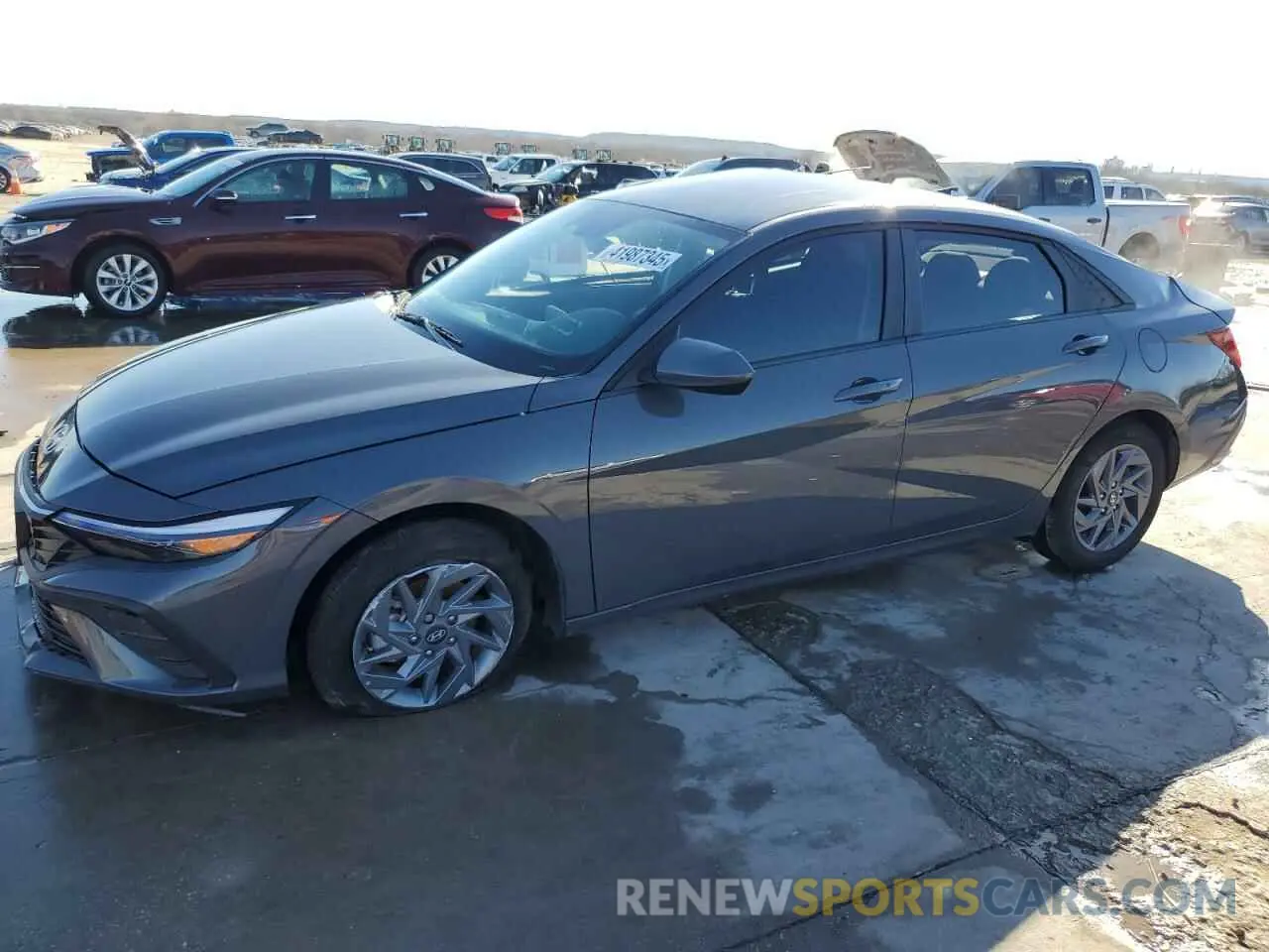 1 Photograph of a damaged car KMHLM4DG8RU789712 HYUNDAI ELANTRA 2024