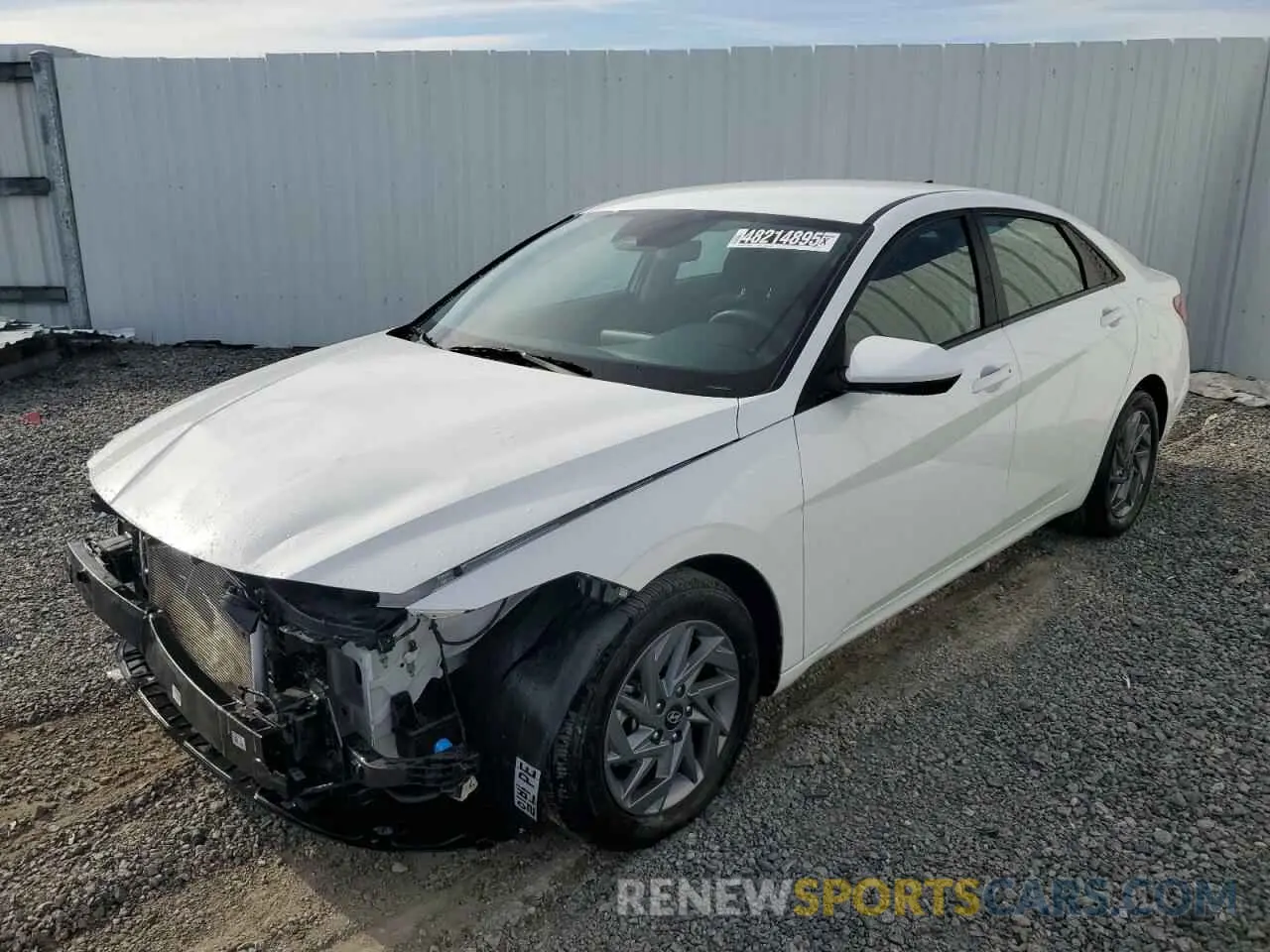 1 Фотография поврежденного автомобиля KMHLM4DG9RU663844 HYUNDAI ELANTRA 2024