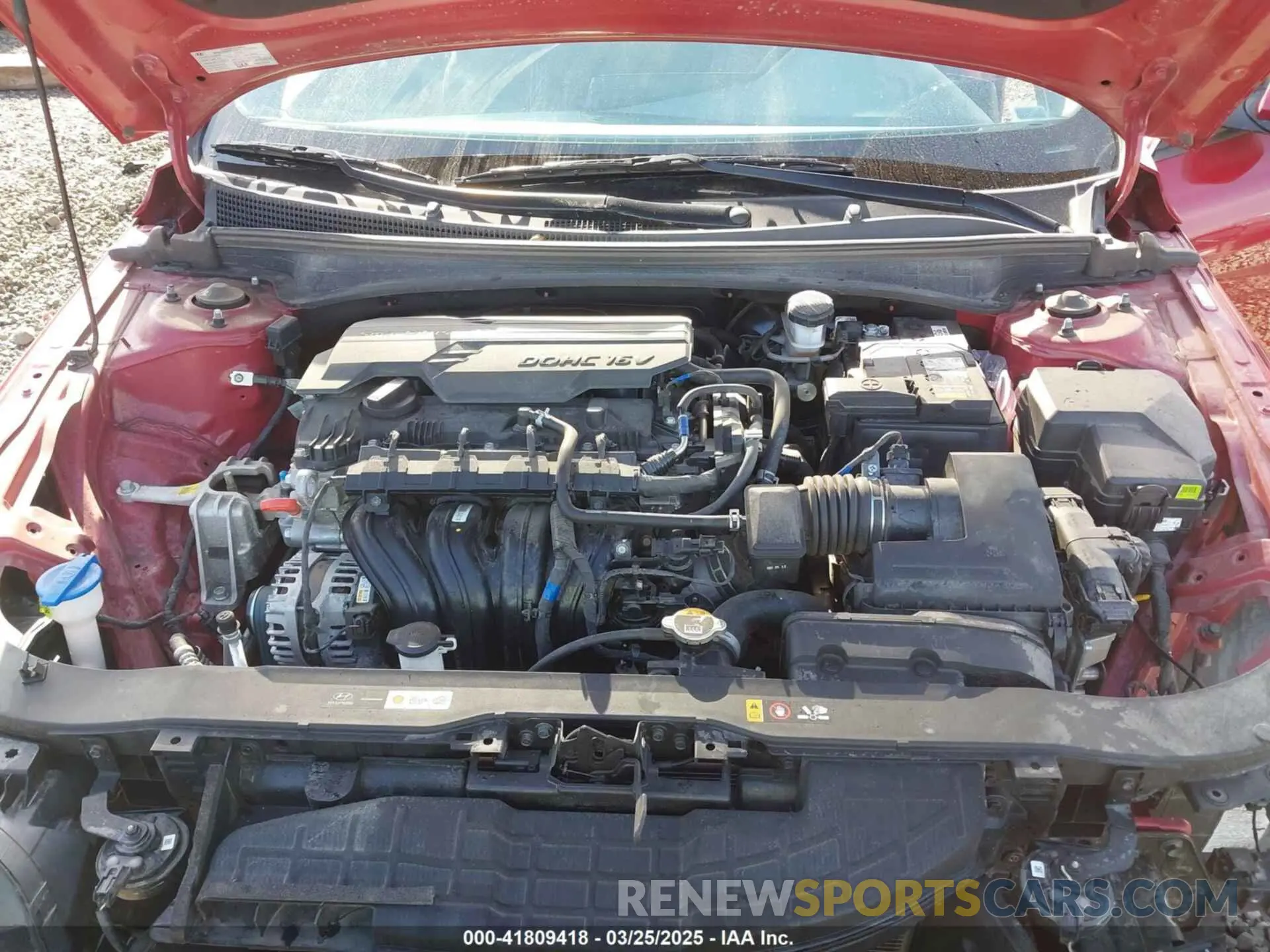 10 Photograph of a damaged car KMHLM4DG9RU672690 HYUNDAI ELANTRA 2024