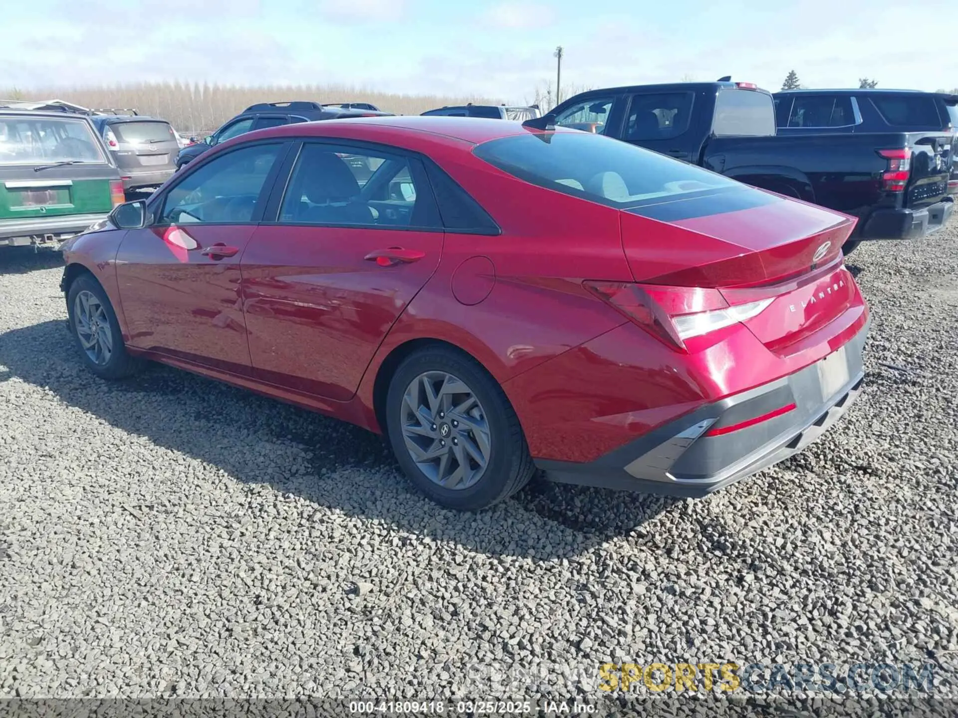 3 Photograph of a damaged car KMHLM4DG9RU672690 HYUNDAI ELANTRA 2024