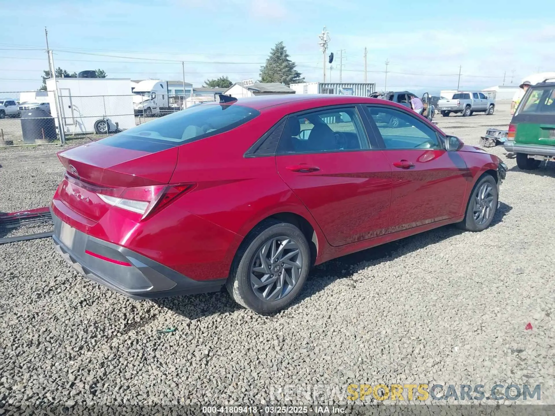 4 Photograph of a damaged car KMHLM4DG9RU672690 HYUNDAI ELANTRA 2024