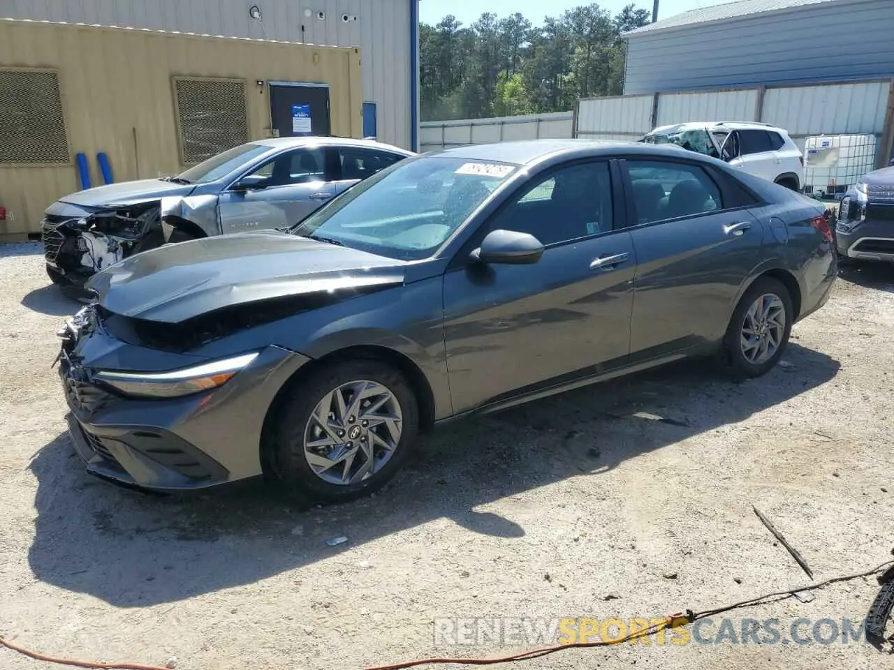 1 Фотография поврежденного автомобиля KMHLM4DG9RU717837 HYUNDAI ELANTRA 2024