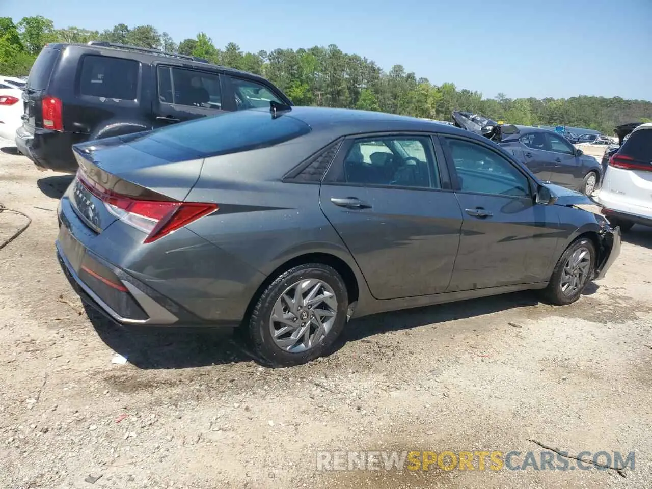 3 Фотография поврежденного автомобиля KMHLM4DG9RU717837 HYUNDAI ELANTRA 2024