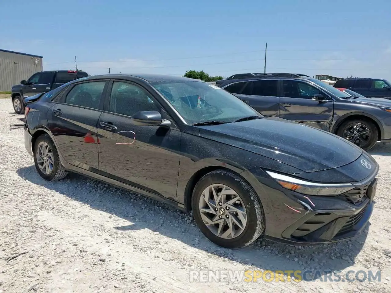4 Фотография поврежденного автомобиля KMHLM4DG9RU723704 HYUNDAI ELANTRA 2024