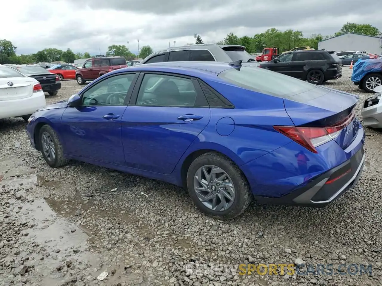 2 Photograph of a damaged car KMHLM4DG9RU755780 HYUNDAI ELANTRA 2024