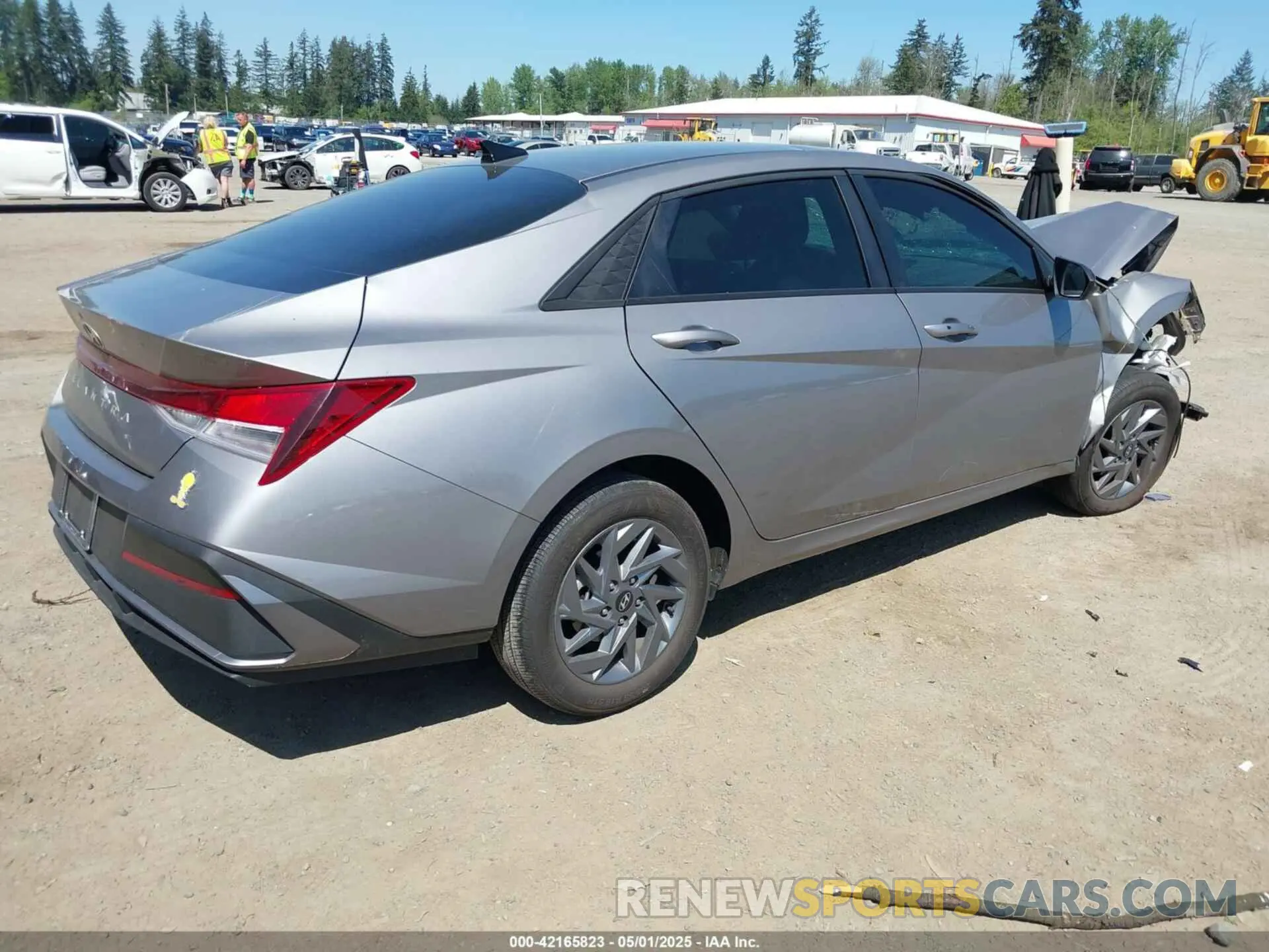 4 Фотография поврежденного автомобиля KMHLM4DG9RU758372 HYUNDAI ELANTRA 2024