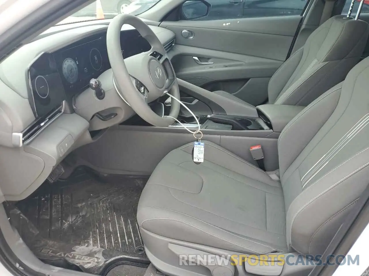 7 Photograph of a damaged car KMHLM4DG9RU761840 HYUNDAI ELANTRA 2024