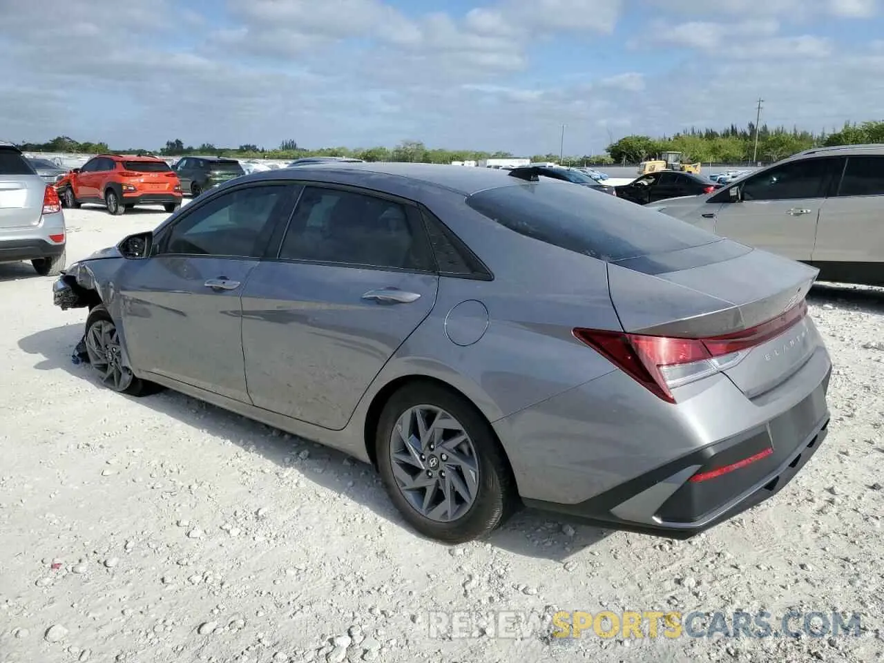 2 Photograph of a damaged car KMHLM4DG9RU832826 HYUNDAI ELANTRA 2024