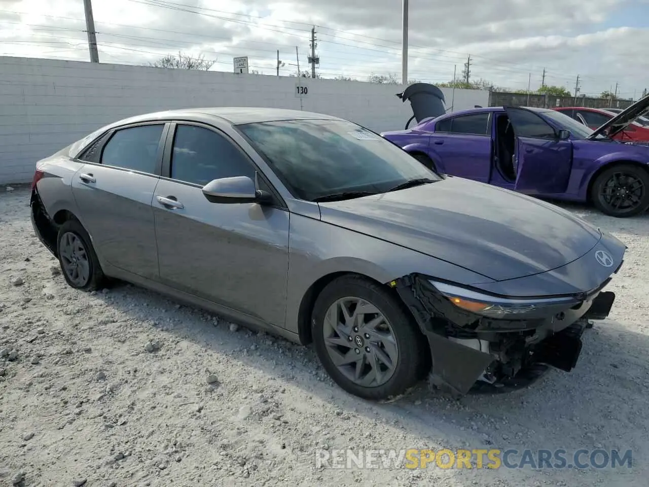 4 Photograph of a damaged car KMHLM4DG9RU832826 HYUNDAI ELANTRA 2024