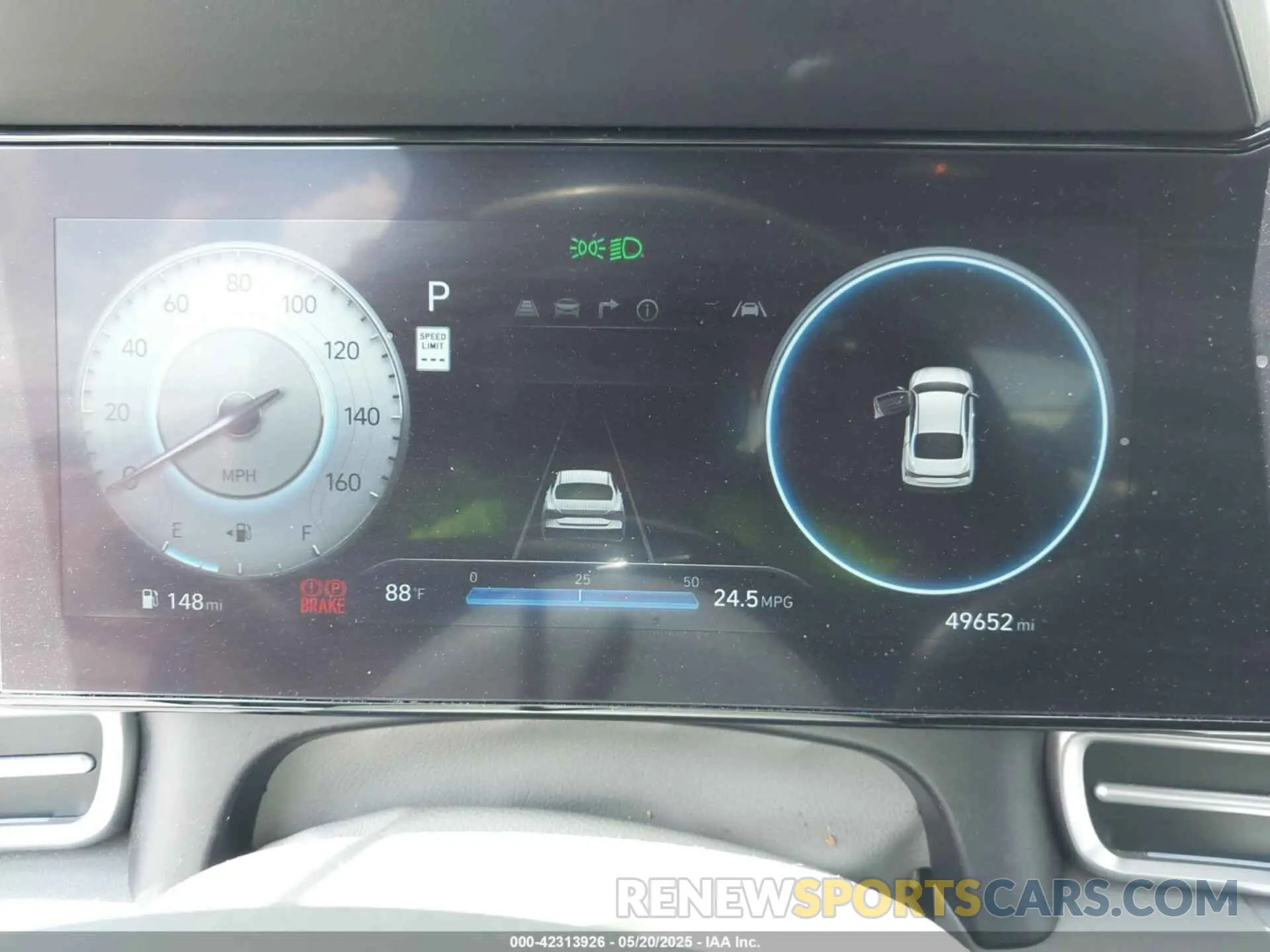 7 Фотография поврежденного автомобиля KMHLM4DGXRU640153 HYUNDAI ELANTRA 2024