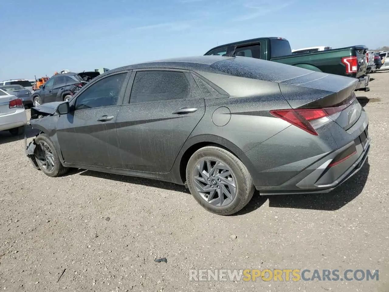 2 Photograph of a damaged car KMHLM4DGXRU642355 HYUNDAI ELANTRA 2024