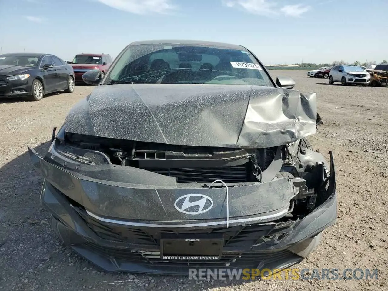 5 Photograph of a damaged car KMHLM4DGXRU642355 HYUNDAI ELANTRA 2024