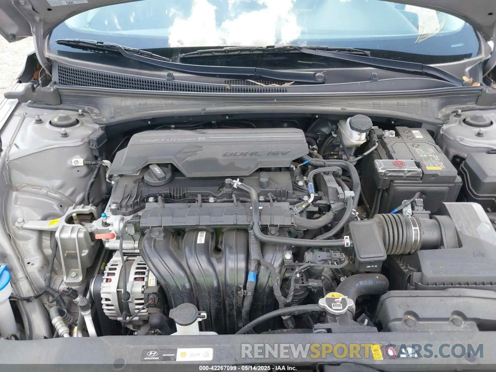 10 Photograph of a damaged car KMHLM4DGXRU661519 HYUNDAI ELANTRA 2024
