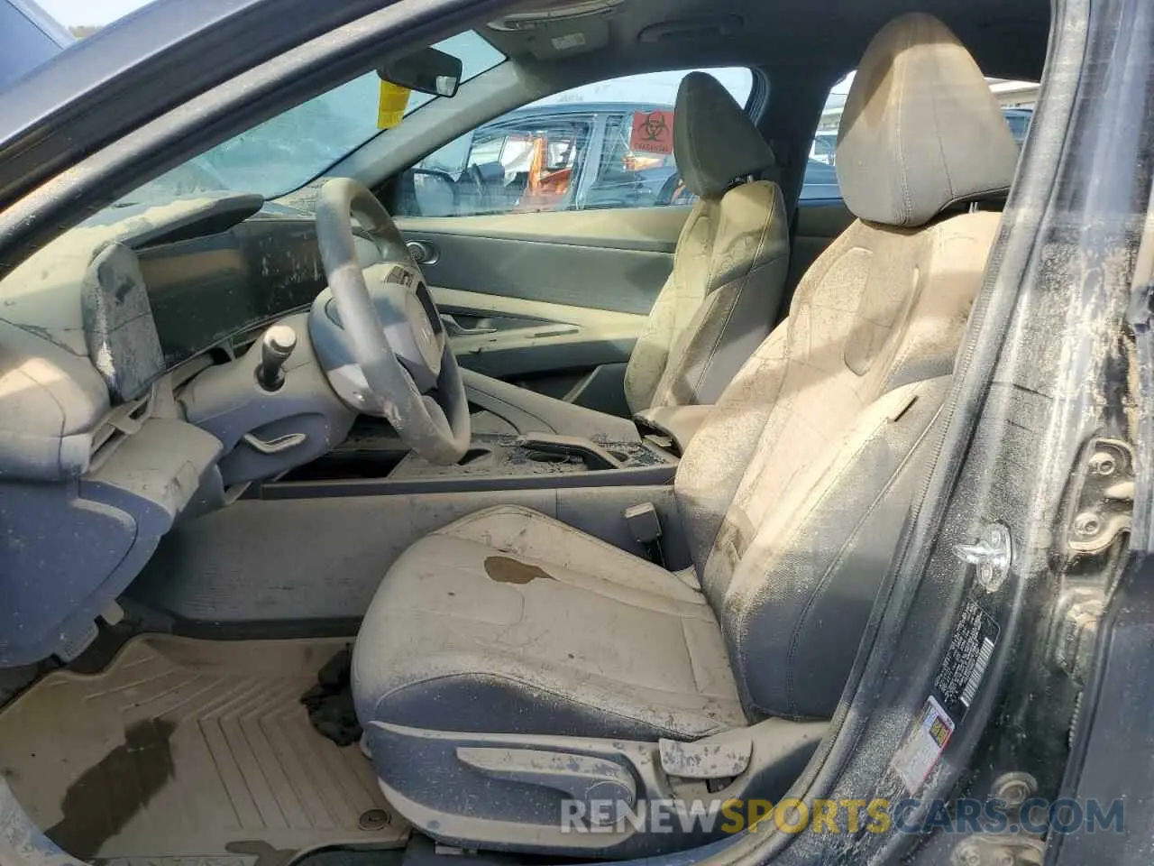 7 Photograph of a damaged car KMHLM4DGXRU676747 HYUNDAI ELANTRA 2024