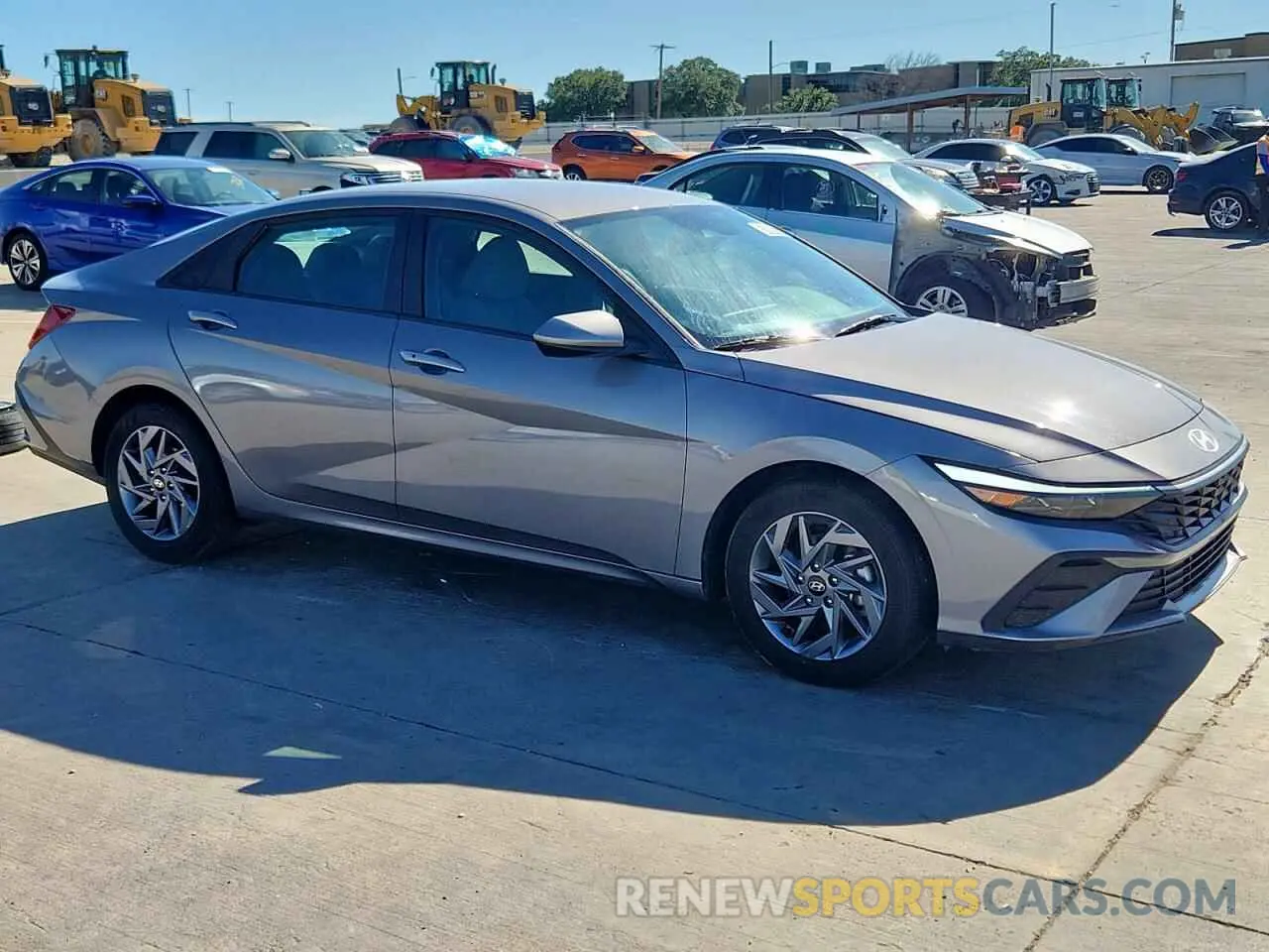 4 Фотография поврежденного автомобиля KMHLM4DGXRU691605 HYUNDAI ELANTRA 2024