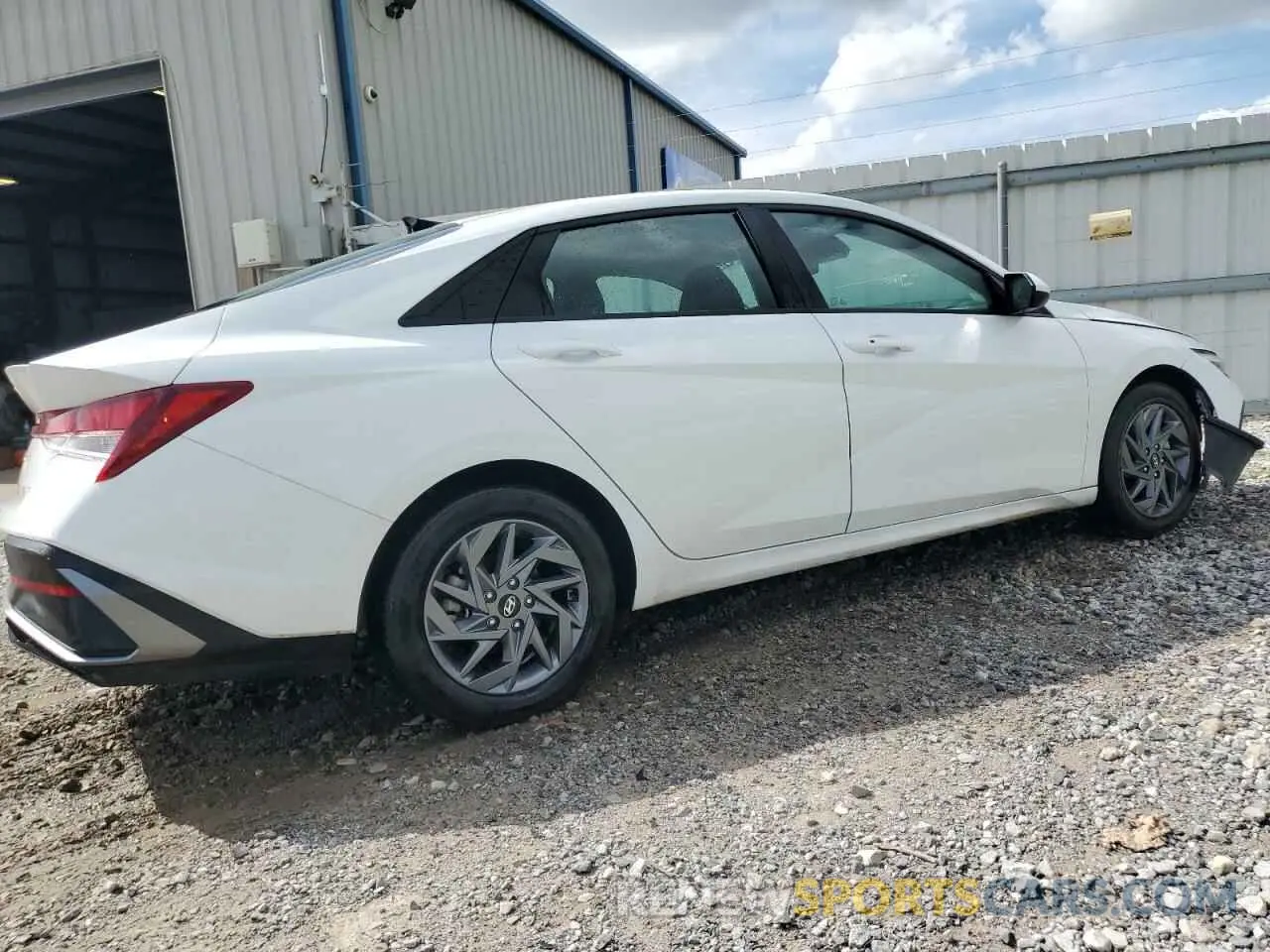3 Photograph of a damaged car KMHLM4DGXRU694455 HYUNDAI ELANTRA 2024