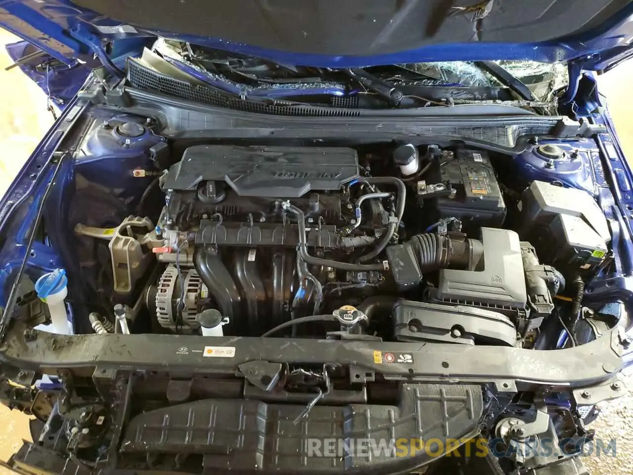 11 Photograph of a damaged car KMHLM4DGXRU703249 HYUNDAI ELANTRA 2024