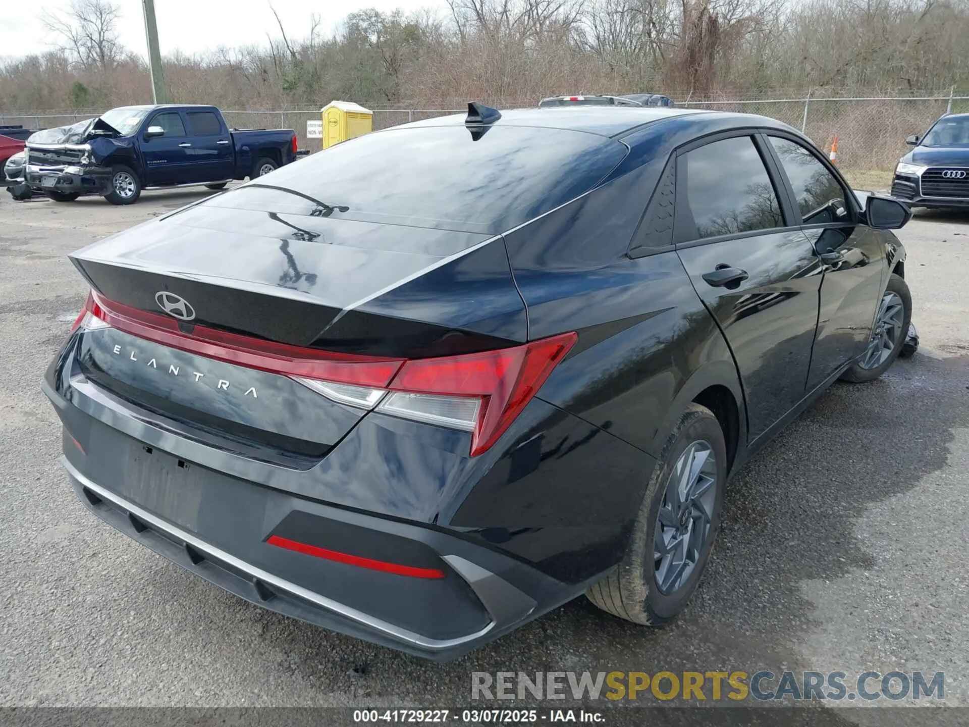 4 Photograph of a damaged car KMHLM4DGXRU704580 HYUNDAI ELANTRA 2024