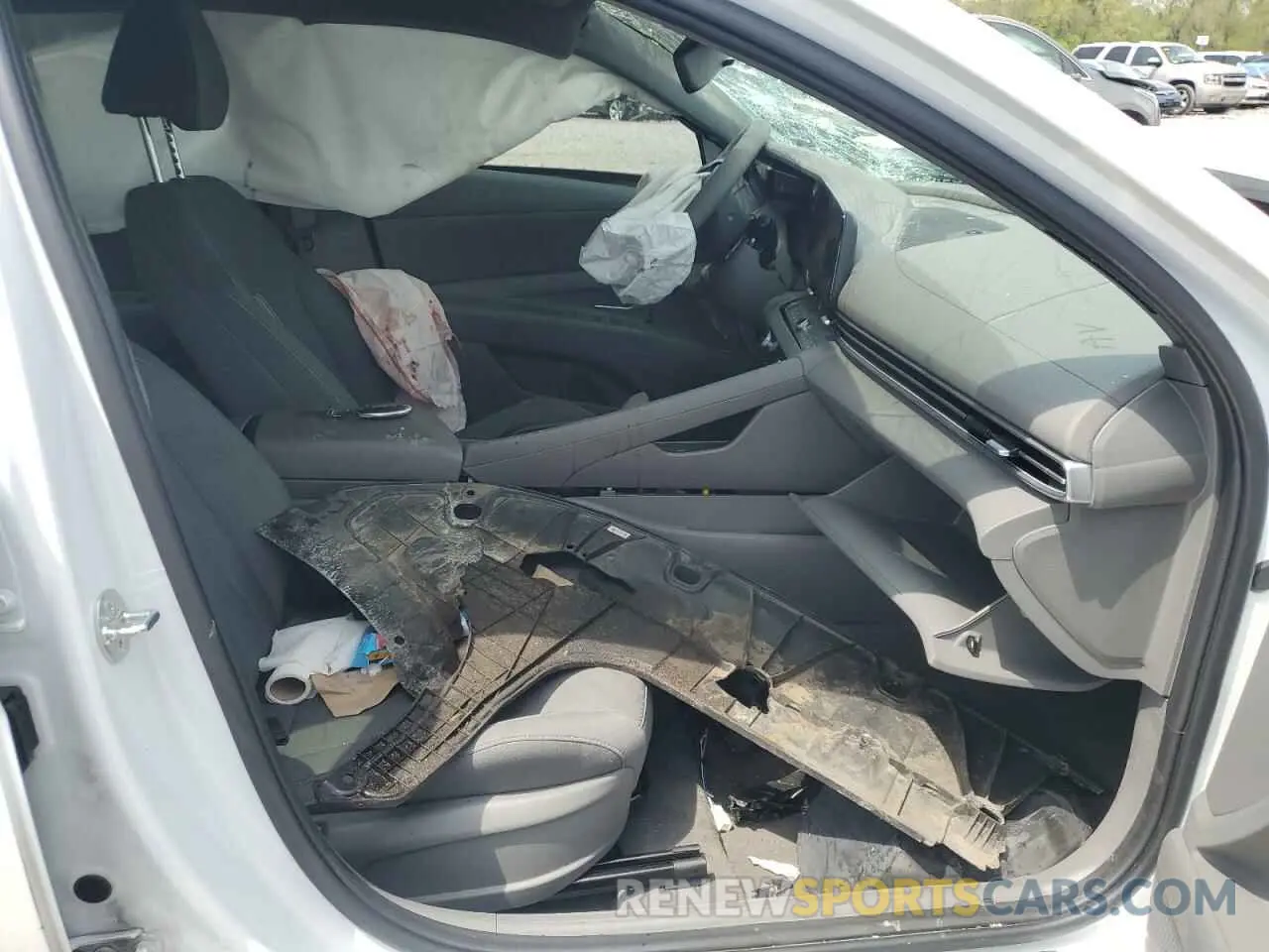 7 Фотография поврежденного автомобиля KMHLM4DGXRU719144 HYUNDAI ELANTRA 2024