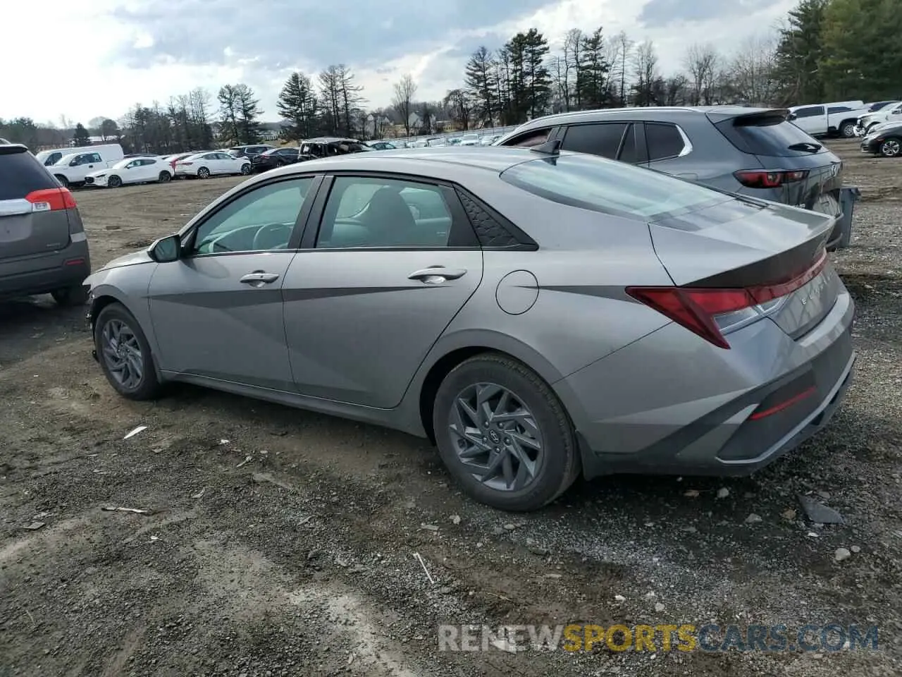 2 Фотография поврежденного автомобиля KMHLM4DGXRU719998 HYUNDAI ELANTRA 2024