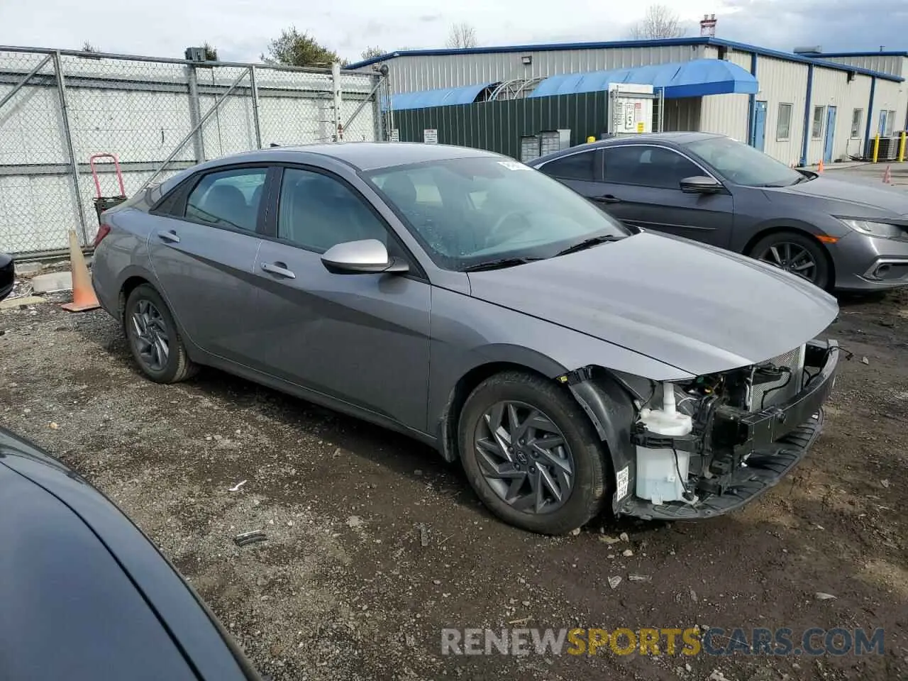 4 Фотография поврежденного автомобиля KMHLM4DGXRU719998 HYUNDAI ELANTRA 2024
