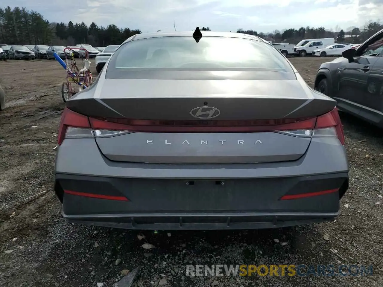 6 Фотография поврежденного автомобиля KMHLM4DGXRU719998 HYUNDAI ELANTRA 2024