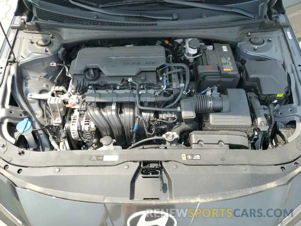 11 Photograph of a damaged car KMHLM4DGXRU734212 HYUNDAI ELANTRA 2024