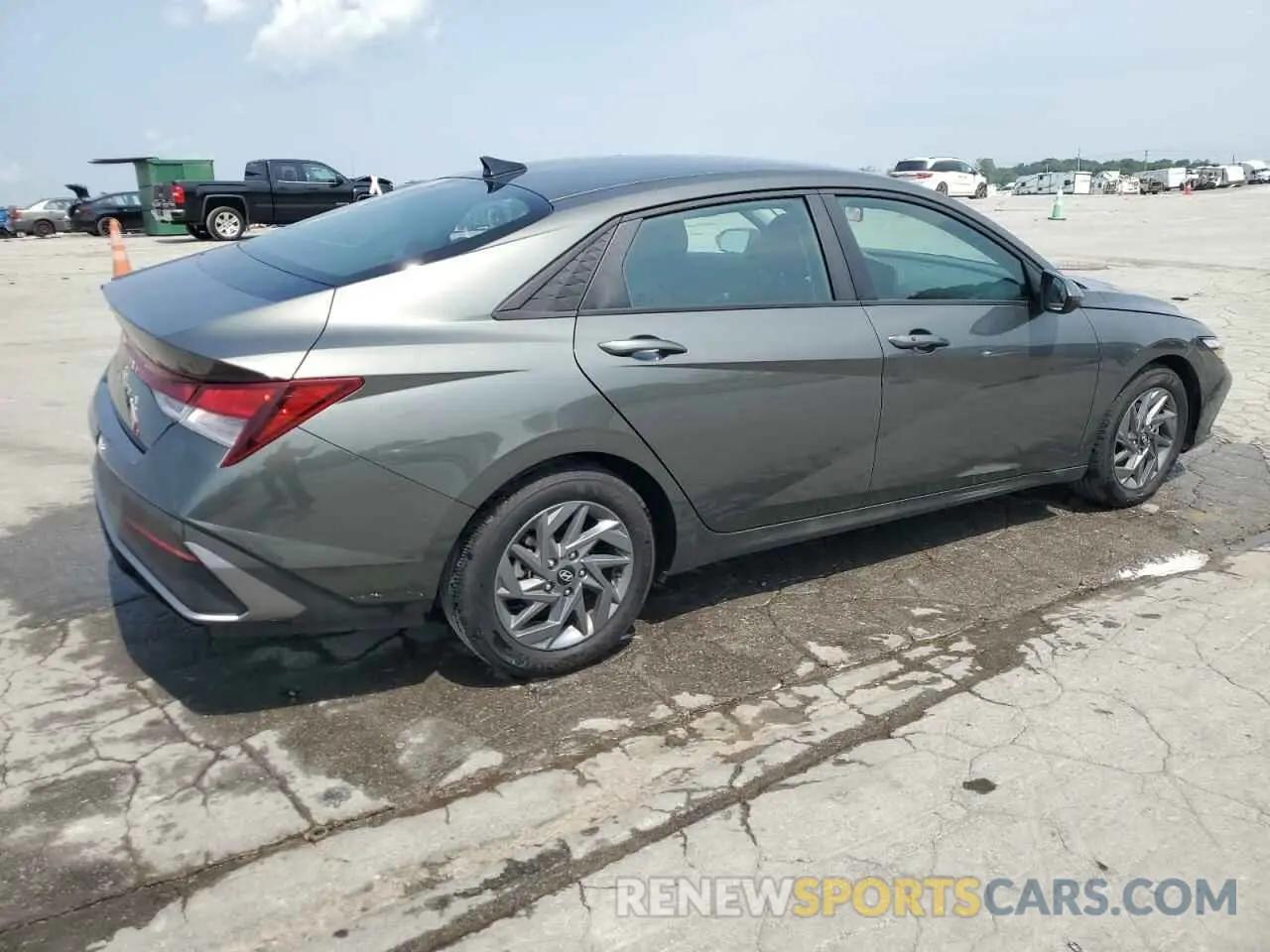 3 Photograph of a damaged car KMHLM4DGXRU734212 HYUNDAI ELANTRA 2024