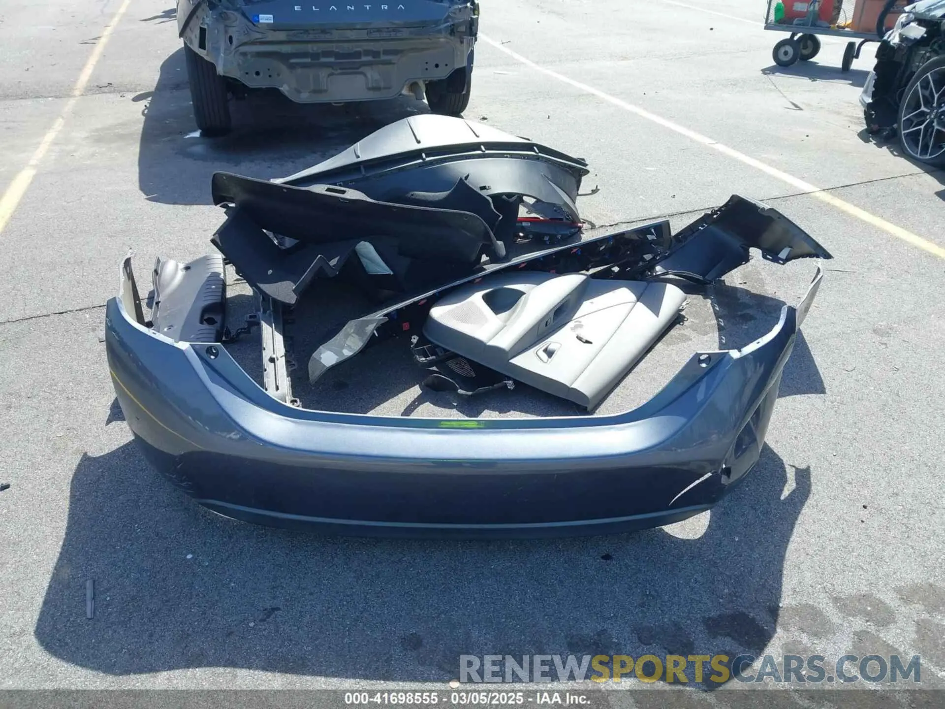 12 Photograph of a damaged car KMHLM4DGXRU740964 HYUNDAI ELANTRA 2024