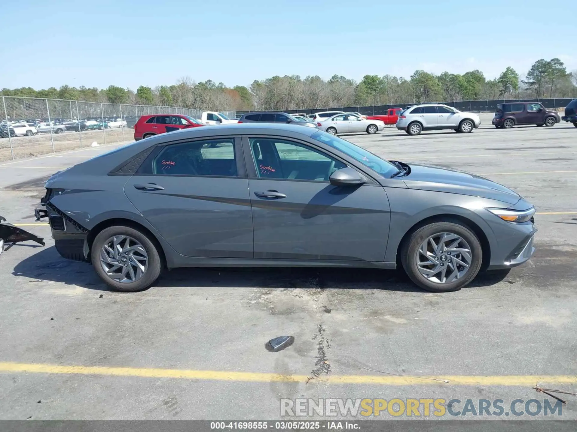 14 Photograph of a damaged car KMHLM4DGXRU740964 HYUNDAI ELANTRA 2024