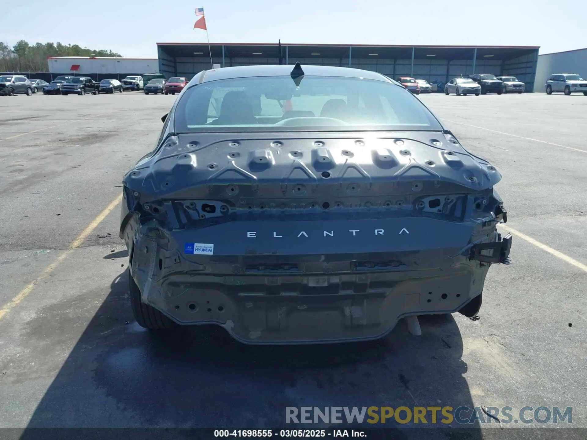 17 Photograph of a damaged car KMHLM4DGXRU740964 HYUNDAI ELANTRA 2024