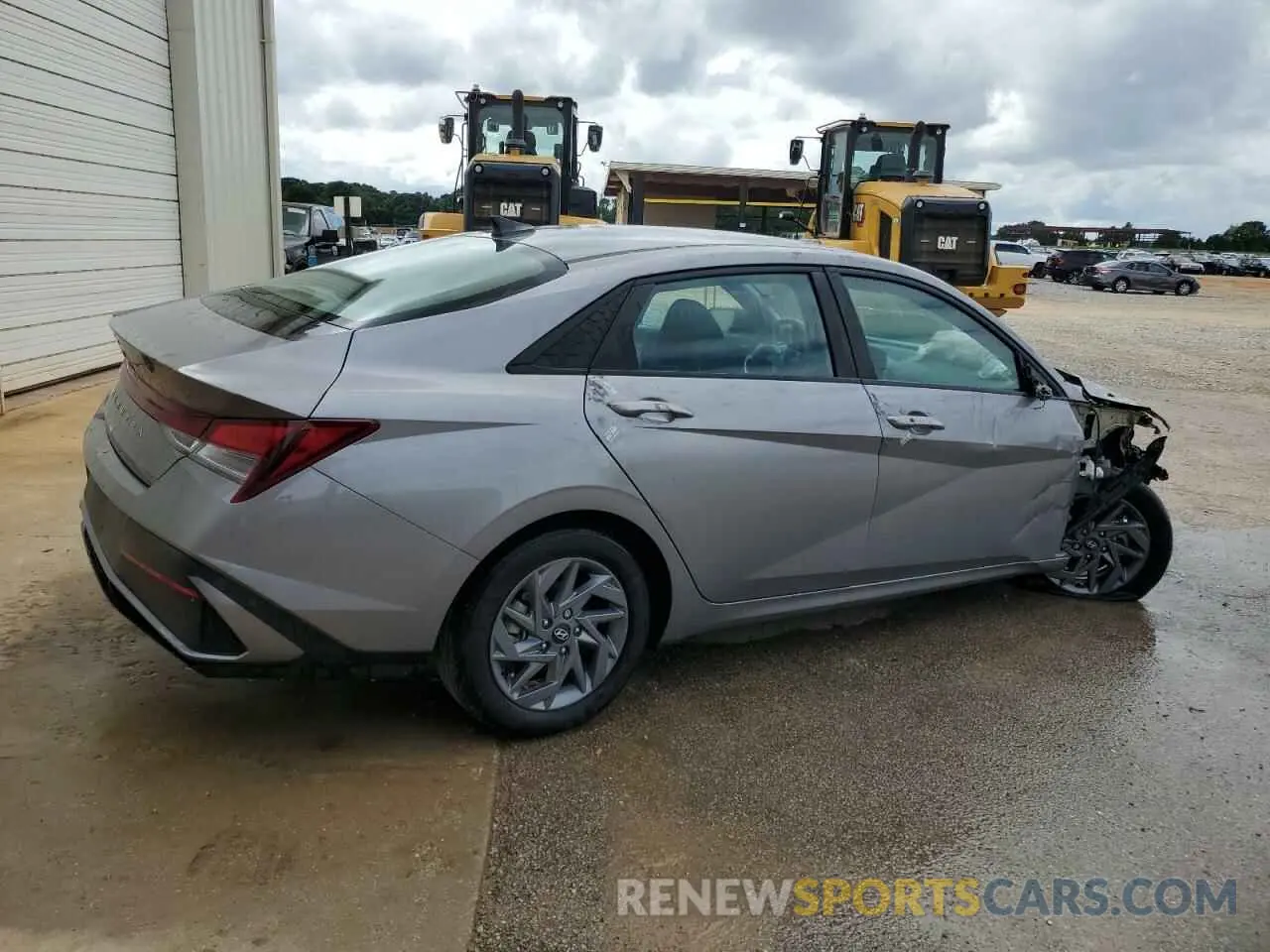 3 Photograph of a damaged car KMHLM4DGXRU748577 HYUNDAI ELANTRA 2024