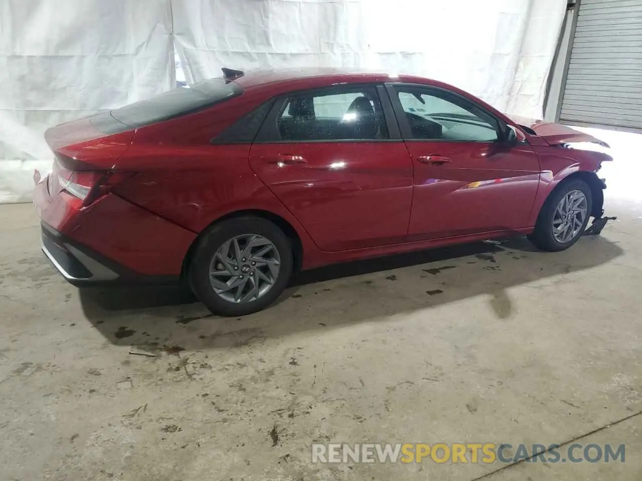 3 Photograph of a damaged car KMHLM4DGXRU779084 HYUNDAI ELANTRA 2024