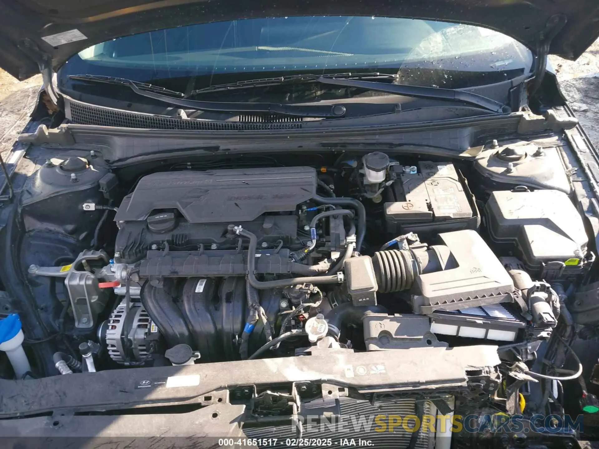 10 Фотография поврежденного автомобиля KMHLM4DGXRU784172 HYUNDAI ELANTRA 2024